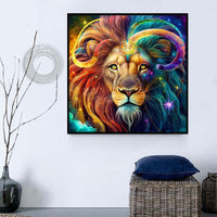 Lion 5d Diy Kits Broderie Diamant Diamond Painting MJ9187