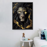 Lion 5d Diy Kits Broderie Diamant Diamond Painting MJ9224