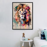 Lion 5d Diy Kits Broderie Diamant Diamond Painting MJ9243