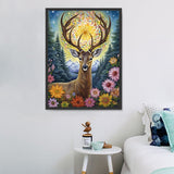 Cerfs 5d Diy Kits Broderie Diamant Diamond Painting MJ9315