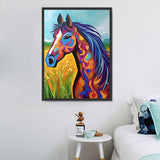 Cheval 5D Kit Broderie Diamant Diamond Painting MJ9383