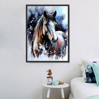 Cheval 5D Kit Broderie Diamant Diamond Painting MJ9384