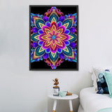 Mandala 5d Diy Kits Broderie Diamant Diamond Painting MJ9524