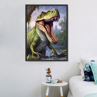 Dinosaure 5D Diy Kits Broderie Diamant Diamond Painting MJ9718