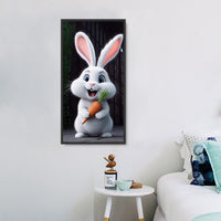 Lapin 5d Diy Kits Broderie Diamant Diamond Painting MJ9825