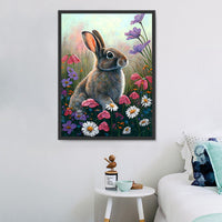 Lapin 5d Diy Kits Broderie Diamant Diamond Painting MJ9838