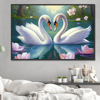 Cygne 5d Diy Kits Broderie Diamant Diamond Painting MJ9891