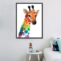 Girafe 5D Diy Kits Broderie Diamant Diamond Painting RF100285113