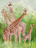 Girafe 5D Diy Kits Broderie Diamant Diamond Painting SS190344401