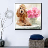 Chien 5d Diy Kits Broderie Diamant Diamond Painting SS544809625